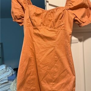 Astr Women's Orange/ peach  Dress